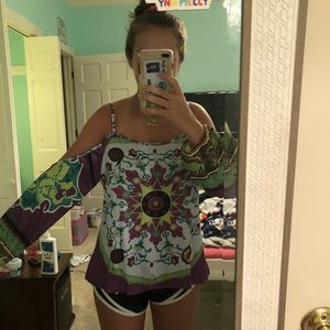 Cold Shoulder Tops BOTH FOR $15 or EACH FOR $10